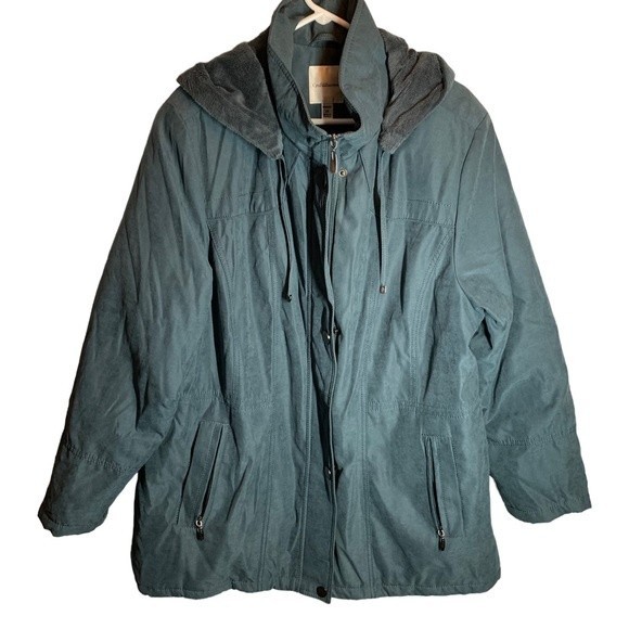 croft & barrow Jackets & Blazers - Croft & Barrow Womens Heavy Lined Winter Jacket or Coat Plus Size 2x